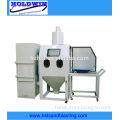 dustless turntable blasting machine for industrial cleaning